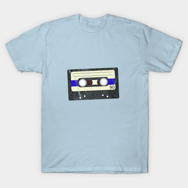 Cassette Tape T-Shirt by felpogarrido